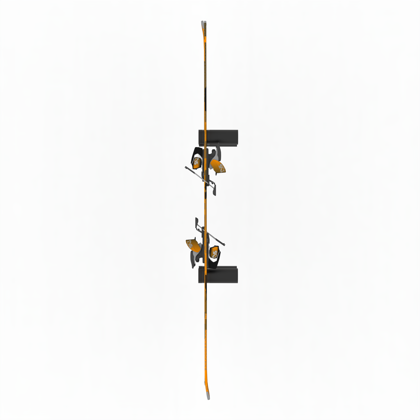 AXIS ski display mounted in a chalet interior